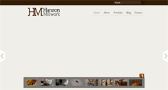 Desktop Screenshot of hansonmillwork.com